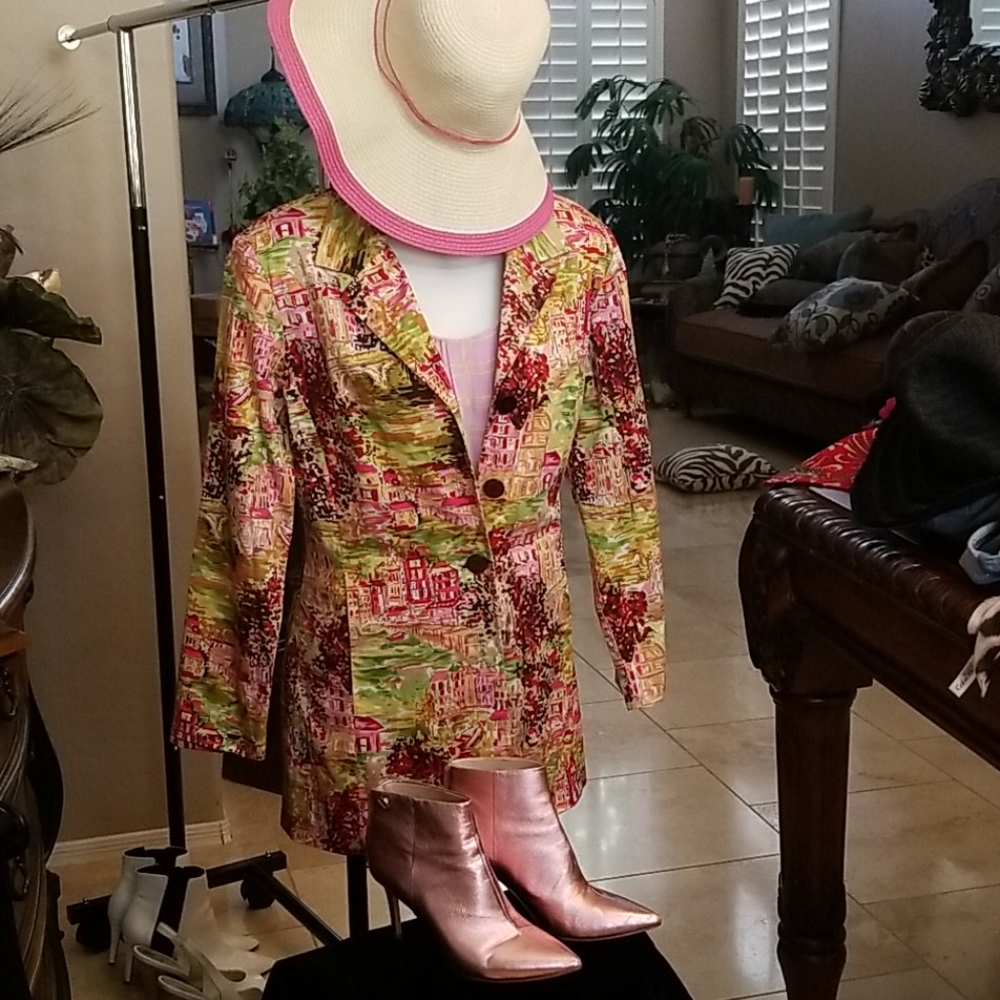 Artsy Look Vintage boyfriend cut casual jacket/blazer